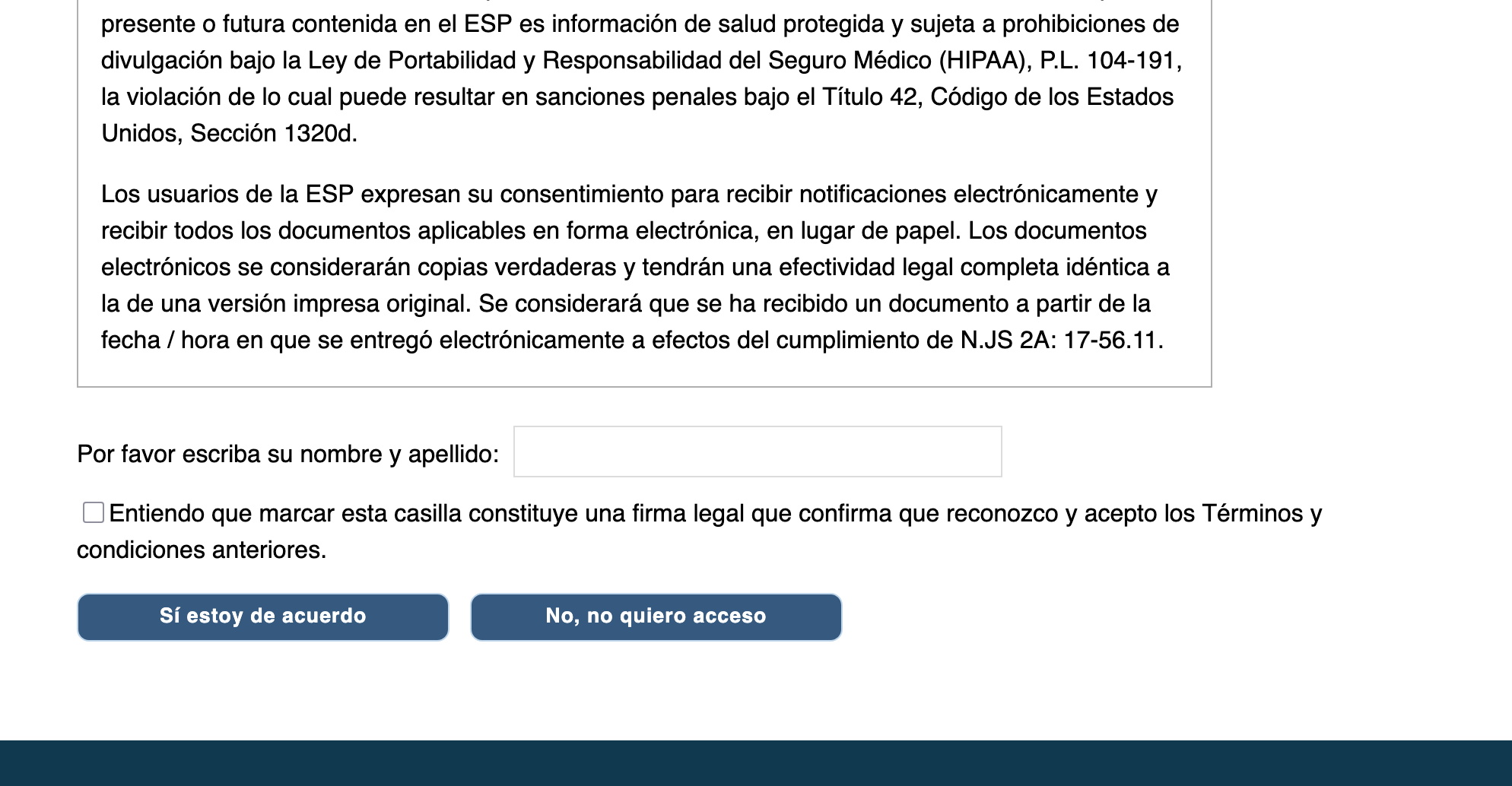 Términos y Condiciones